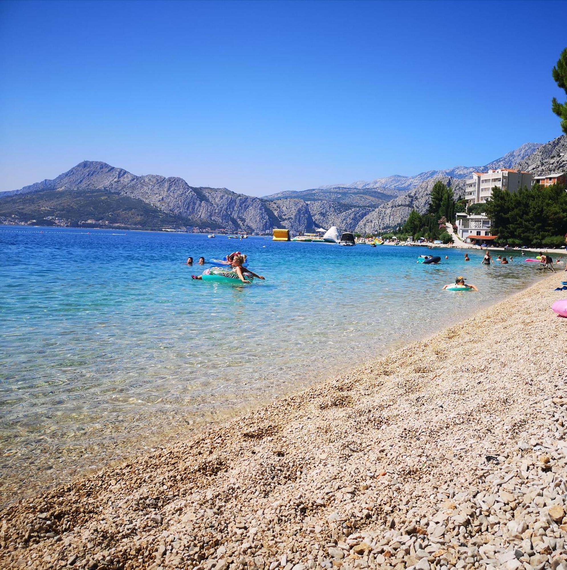 Vila Jadran Omiš Exterior foto